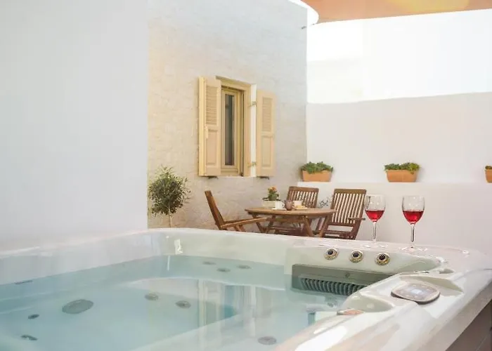 Lägenhet Heart Of - Private House With Jacuzzi Oia